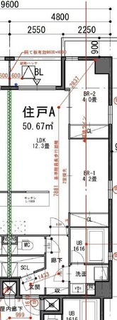 Modern palazzo赤坂NEUROの物件間取画像